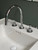 Astonian Signature  3-hole Swan Neck basin mixer, Lever Handles - Chrome