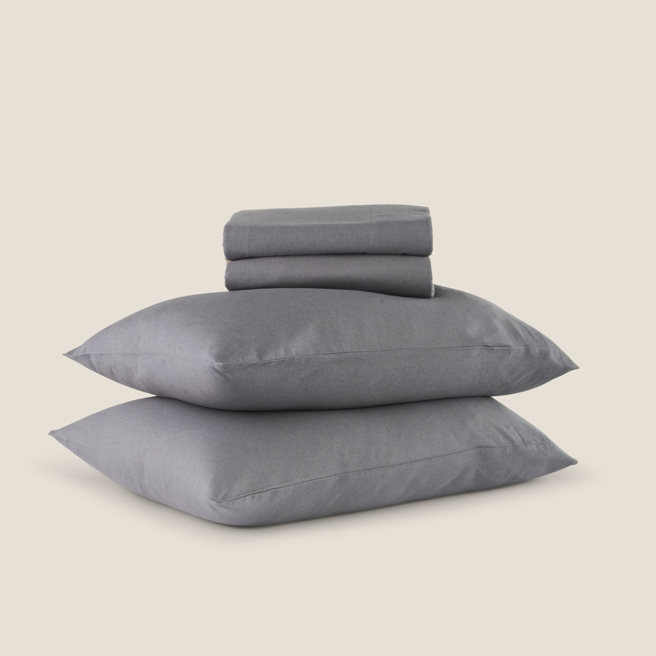Silk & Snow Relaxed Linen Sheet Set