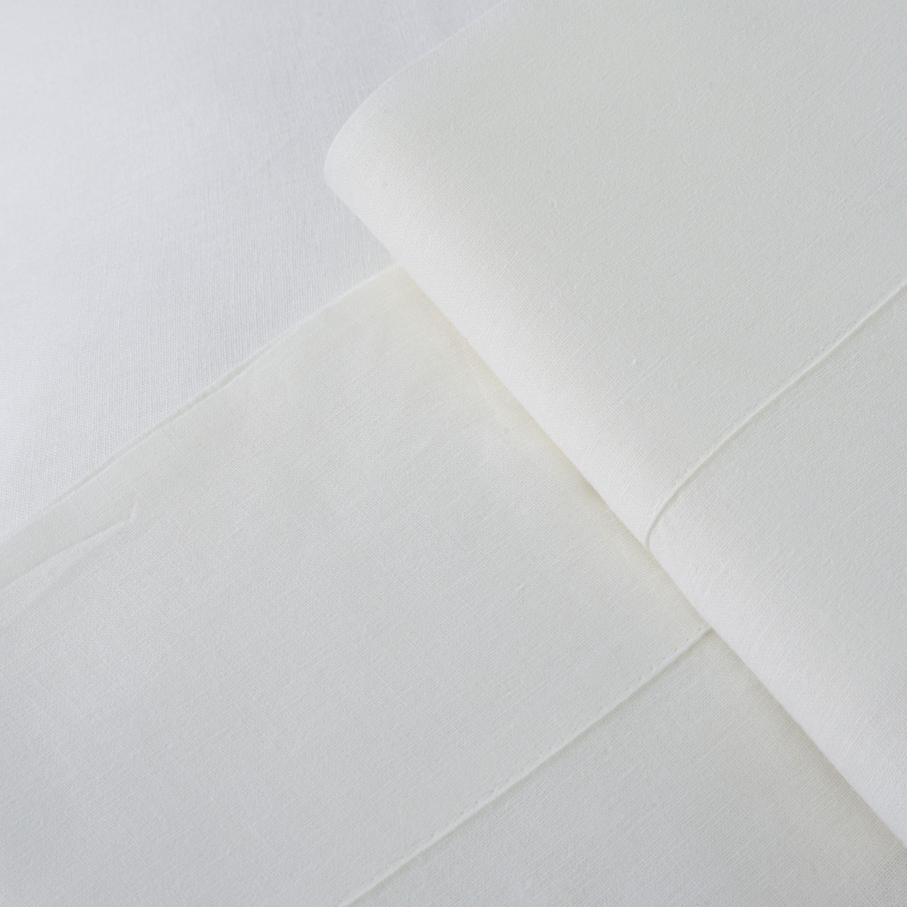 Silk & Snow Relaxed Linen Sheet Set