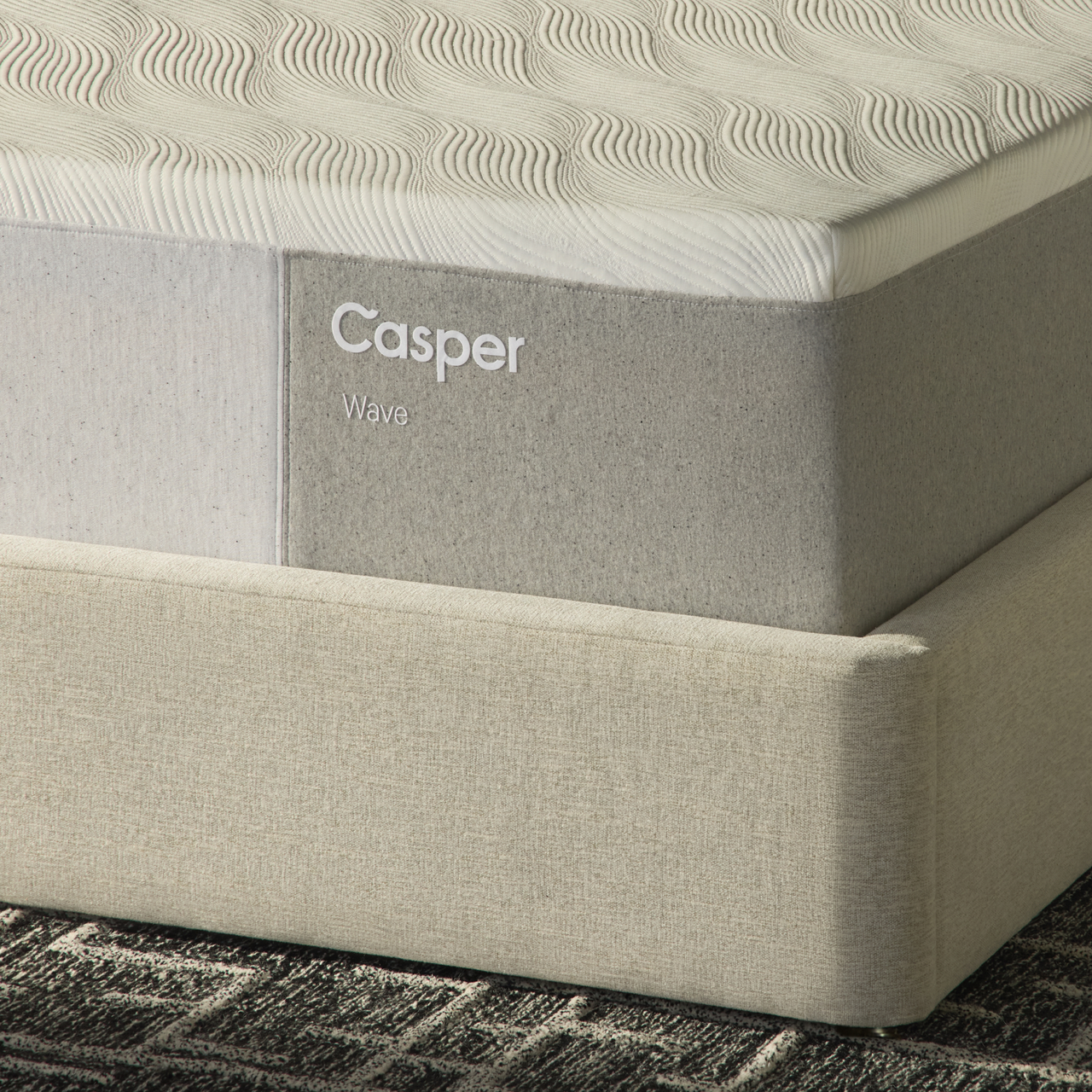 Casper Wave Hybrid Snow Medium Mattress