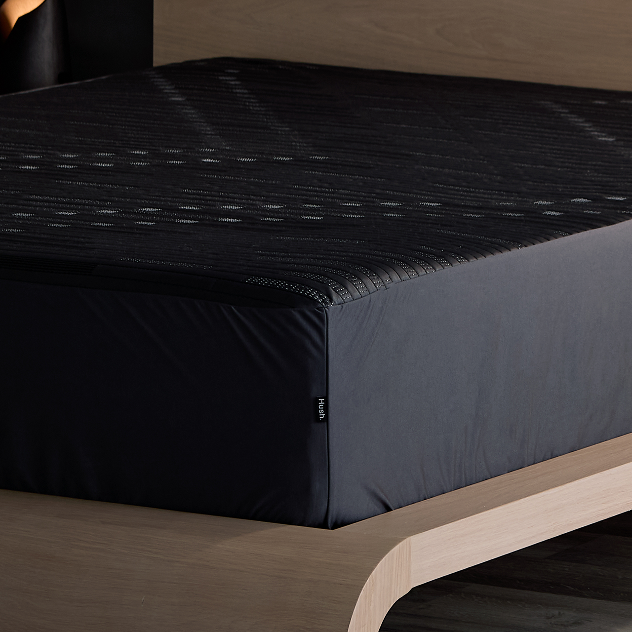 Hush Graph-Iced Mattress Protector