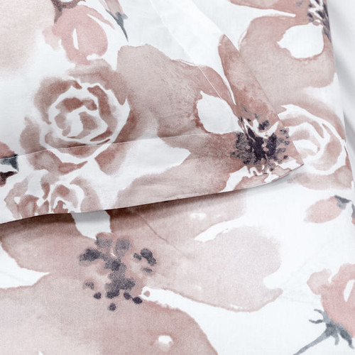 Kingsdown Cotton Watercolour Floral Duvet Set