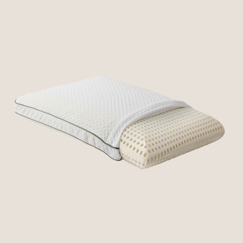 Silk & Snow Eco Soy Pillow - Soft back sleeper