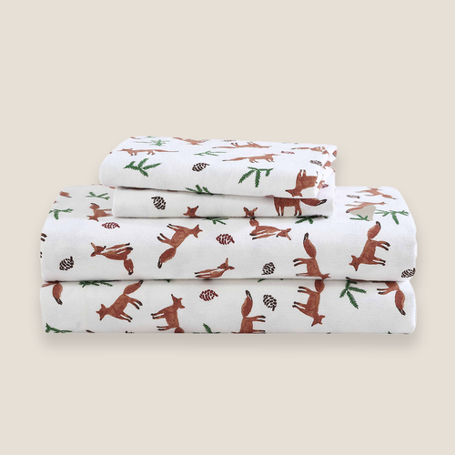 Eddie Bauer Fox Trail Flannel Sheet Set