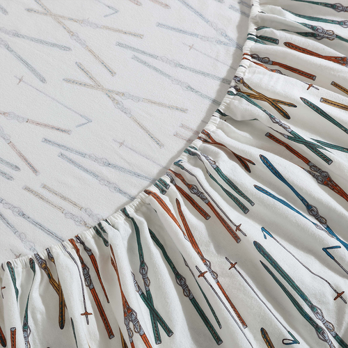 Eddie Bauer Ski Line Flannel Sheet Set