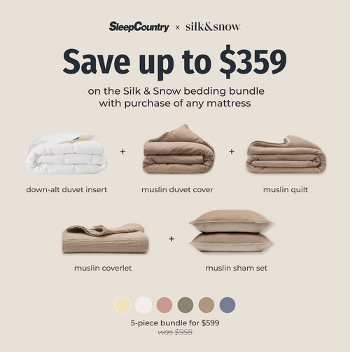 Silk & Snow Muslin Bundle