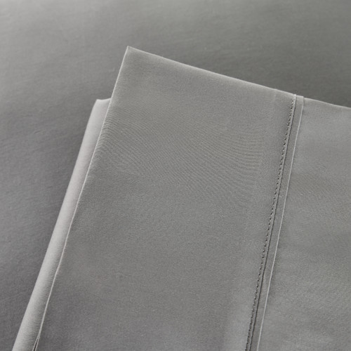 PÜR Organic Cotton Sheet Set - Grey