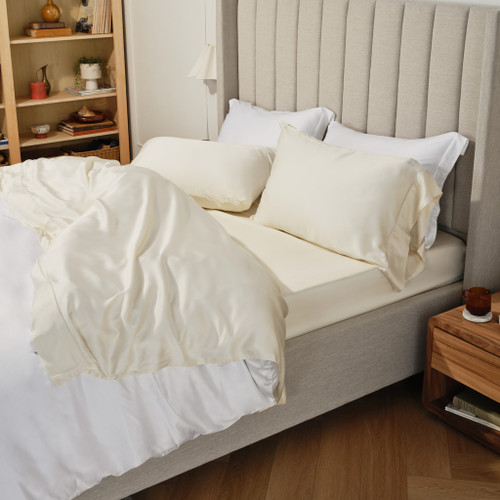 Bamboo Nights Sheet Set - Ivory