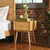 Silk & Snow Mid-Century Modern Nightstand