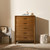 Silk & Snow Tofino Dresser - 5 Drawers