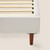 Silk & Snow Horizontal Tufted Bed