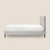Silk & Snow Horizontal Tufted Bed