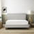 Silk & Snow Horizontal Tufted Bed