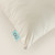bloom organic cotton pillow label