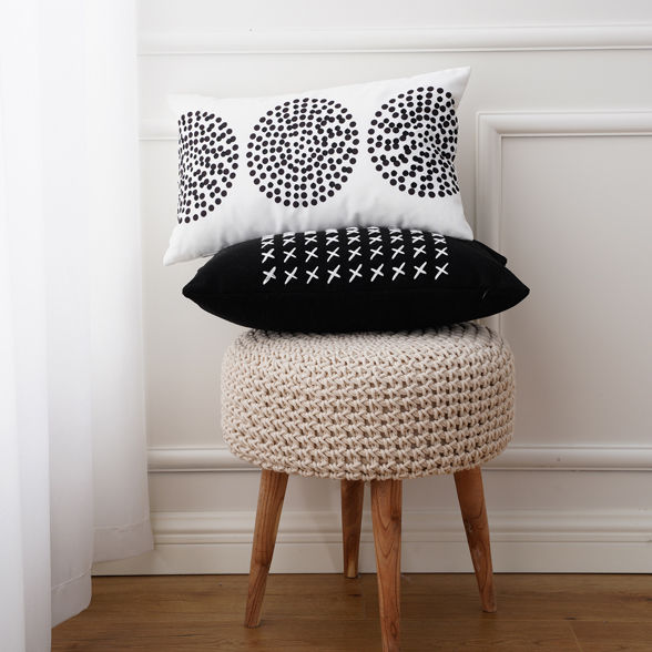 Spotted Throw Pillow Spotted Throw Pillow