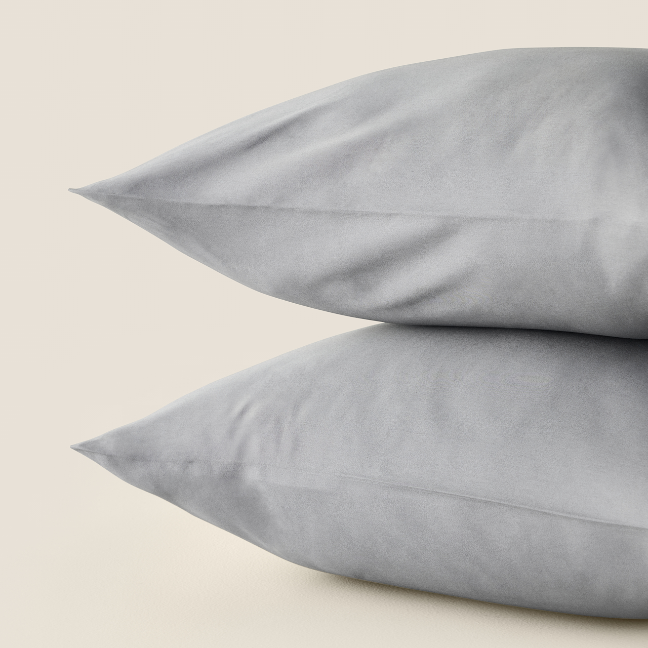 PÜR Organic Cotton Pillowcase Set - Grey PÜR Organic Cotton Pillowcase Set - Grey