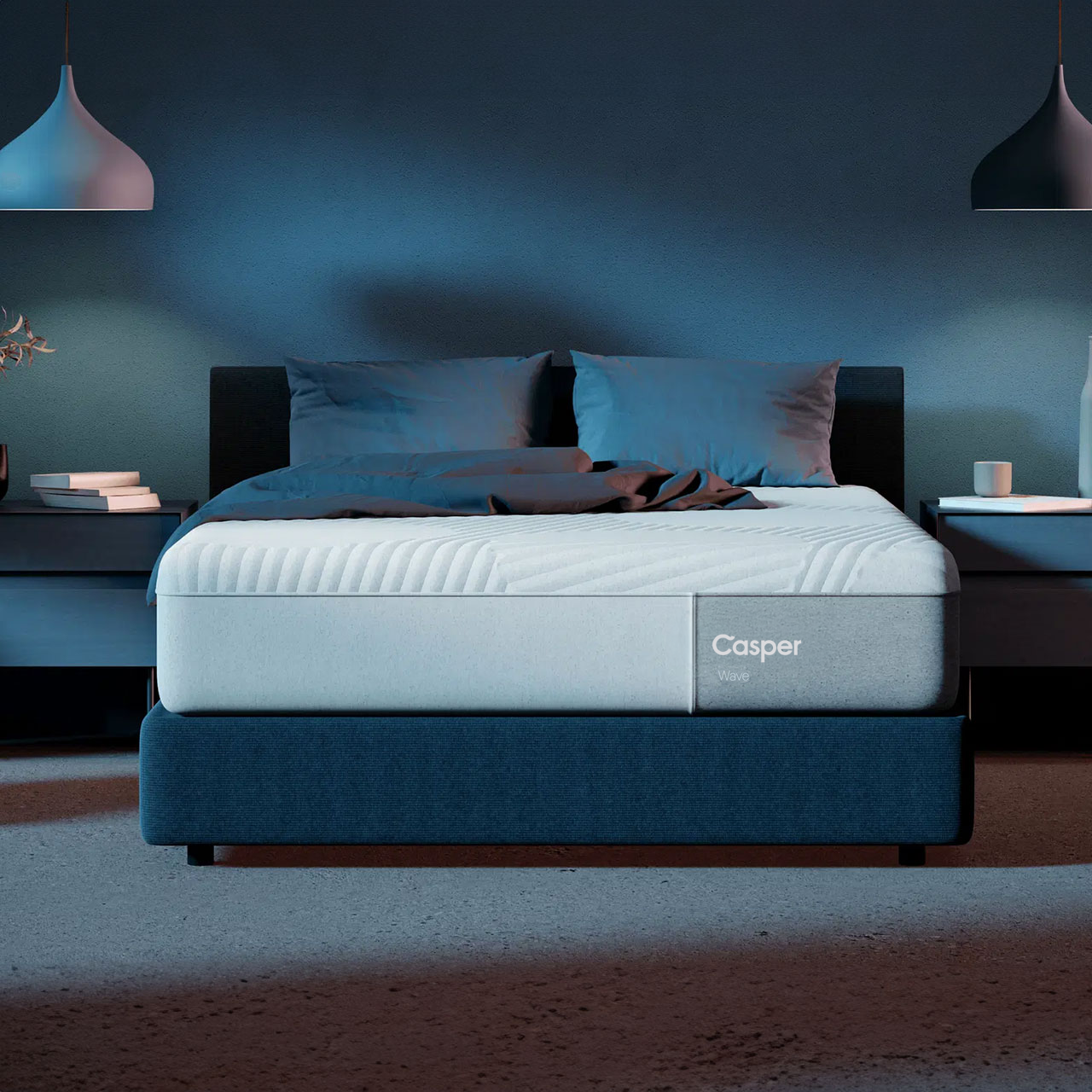 Casper Wave Hybrid Snow Plush Mattress Casper Wave Hybrid Snow Plush Mattress