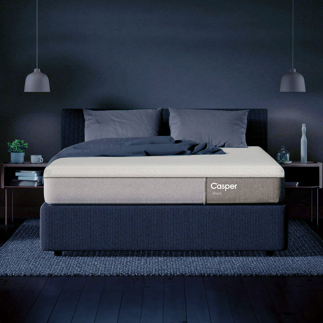 Casper Wave Hybrid Snow Medium Mattress Casper Wave Hybrid Snow Medium Mattress