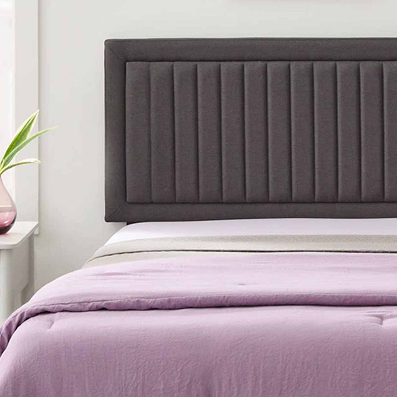 Wincastle Vertical Channel Upholstered Headboard Wincastle Vertical Channel Upholstered Headboard