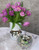 White Flower Ceramic Vase