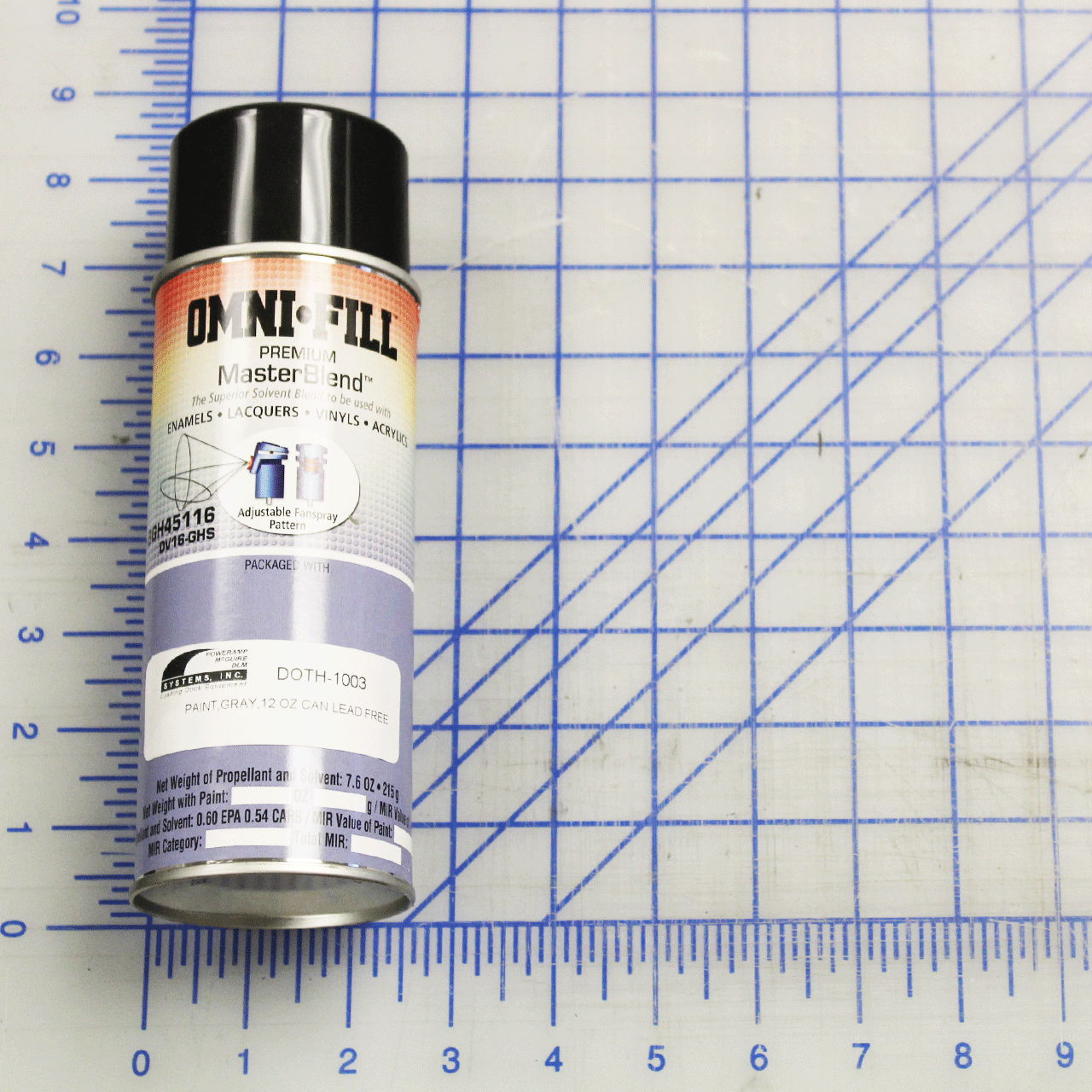 PAINT, GRAY, 12 OZ CAN LEAD FREE Systems Loading Dock Parts