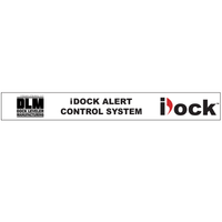 "iDock Alert Control System" - DLM Decal