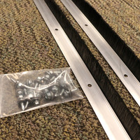 KIT,W/S,SIDE,BRUSH,FOR 5/6/8' BOARDS,W/SCREWS