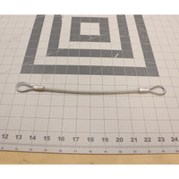 LANYARD,LCKG,LOOP-LOOP,.125"DIA X 12"LG