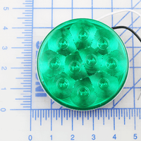 Lens/Housing/Circuit Assembly Green-LED, 120VAC