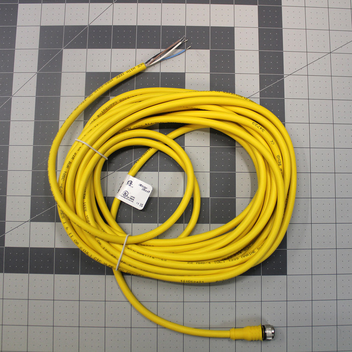 CONN CABLE,8M,M12,STRT FML