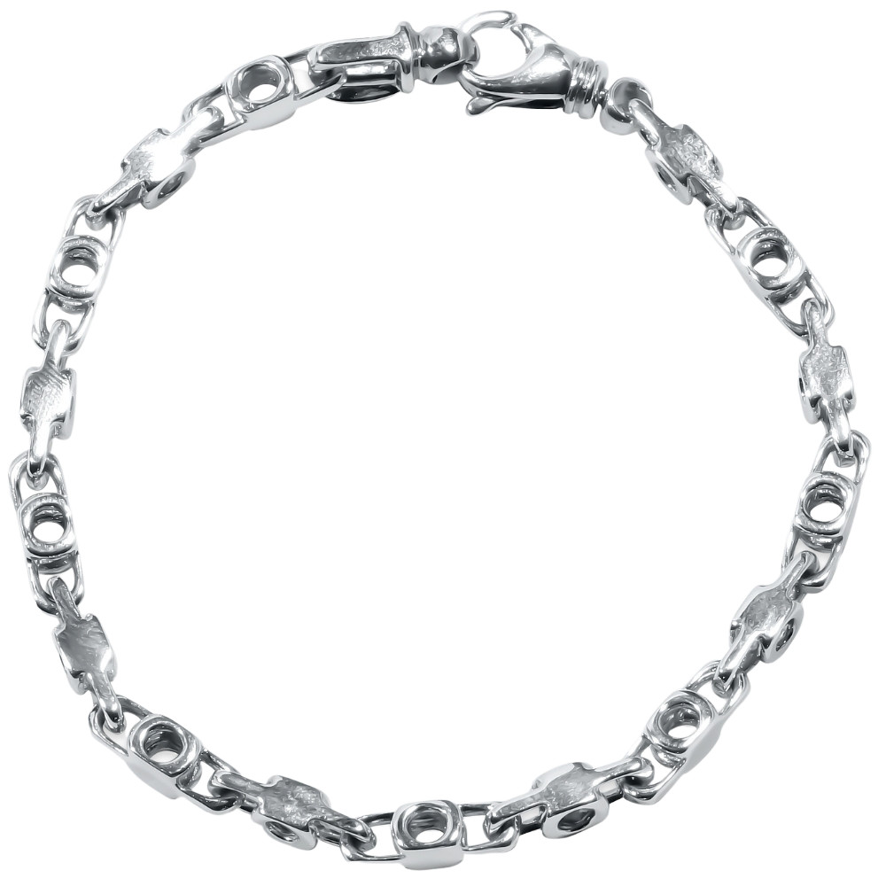 ポメ♡14kgf 14k Handcrafted 4.5mm Applejack Link Chain - Gracious Rose Jewelry