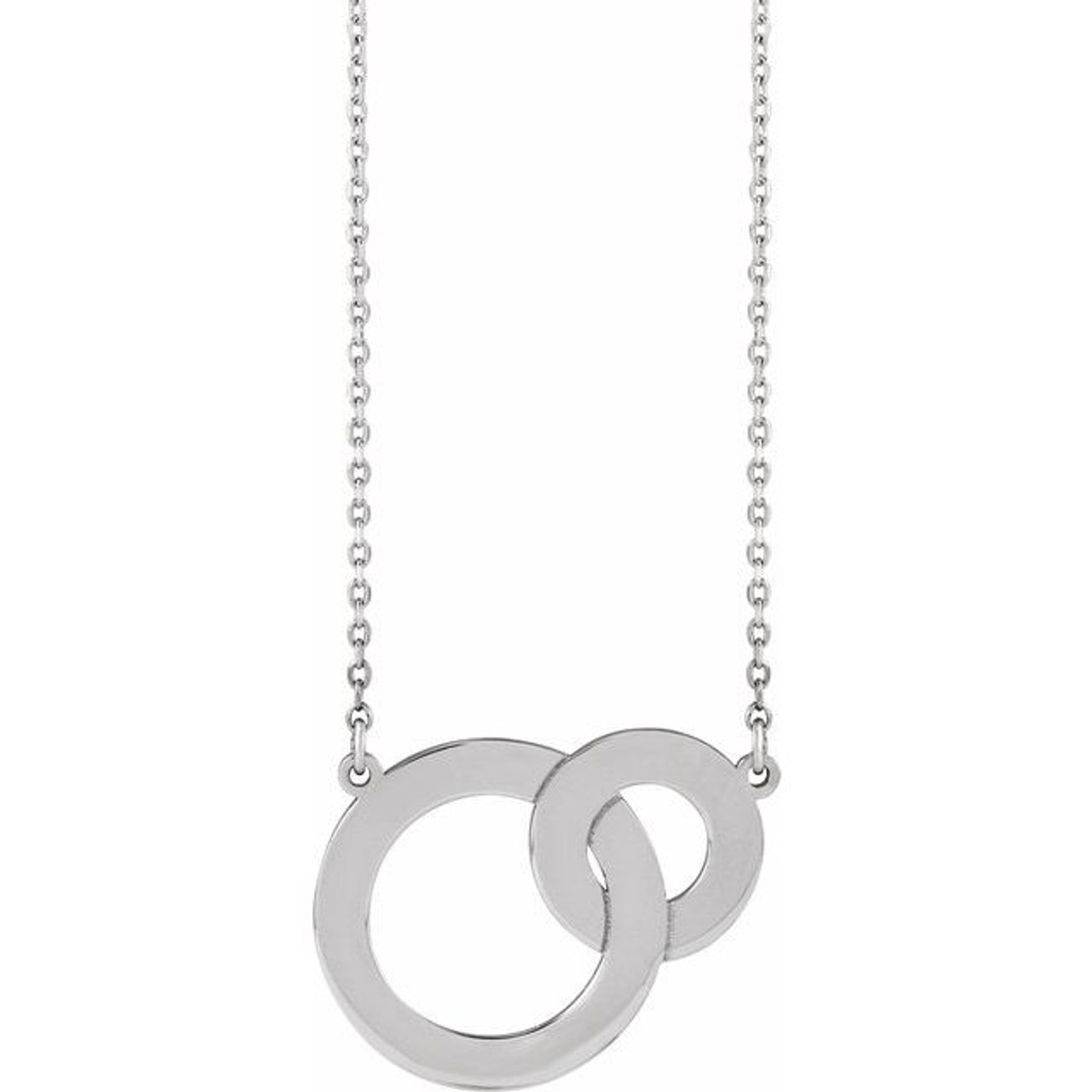 9ct Yellow Gold Silver Filled 45cm Entwined Circle of Life Pendant – Shiels  Jewellers