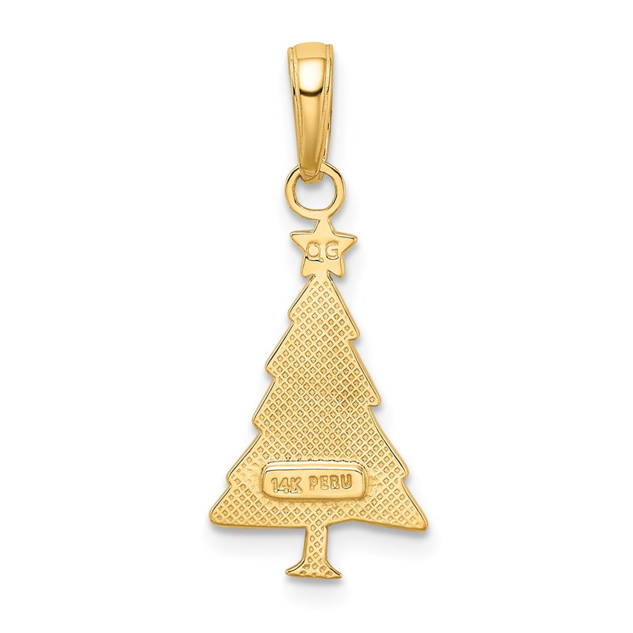 Rosny & Company Inc | Quality Wholesale Jewelry | Necklaces | 925 Sterling  Silver CHRISTMAS TREE Necklace Gold Plated