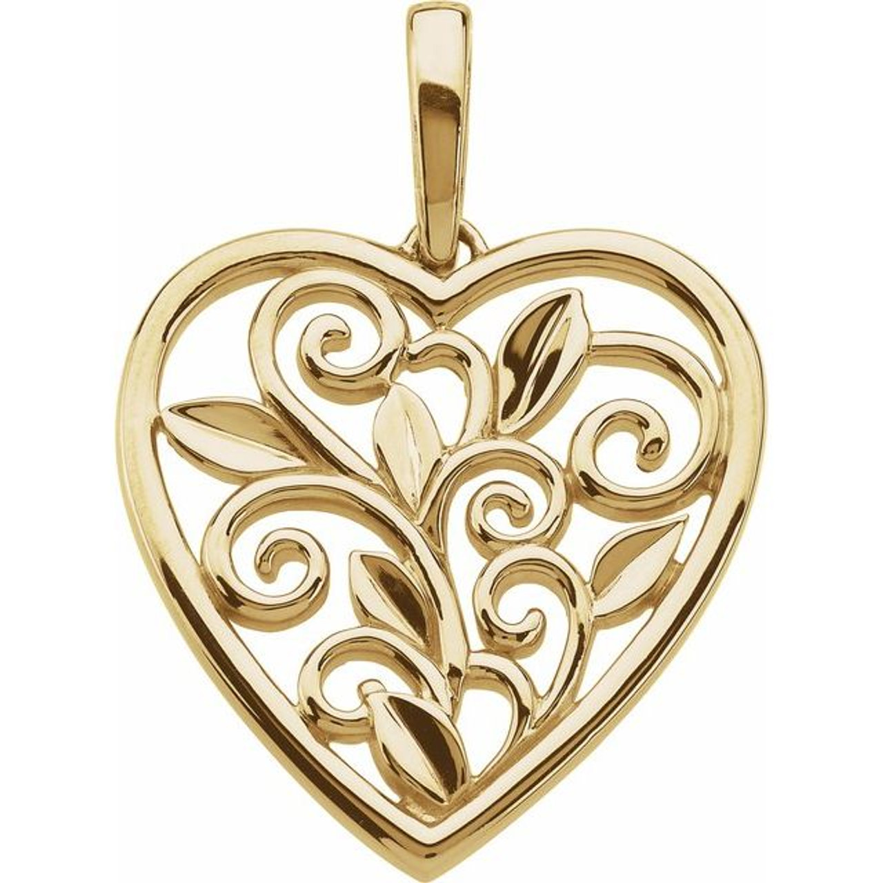 Gold sales filigree locket