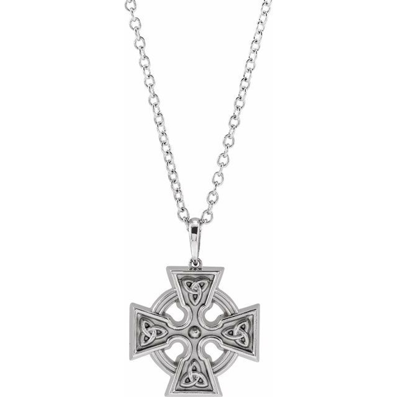 Platinum Cross Pendants