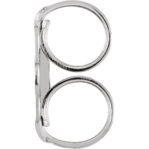 Platinum Lightweight Friction Earring Back