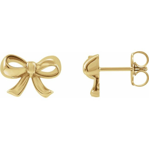 Tiffany & Co. Sterling Silver Bow Earrings | Tiffany & Co. | Buy at  TrueFacet