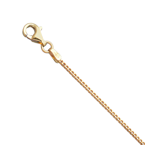 18K Yellow Gold 1.1mm Franco Chain