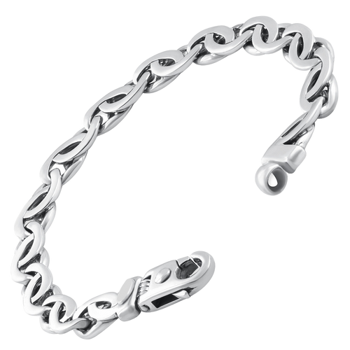 14k Handcrafted 9mm Unique-Link Chain