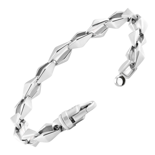 18k Handcrafted 8.5mm Unique-Link Chain
