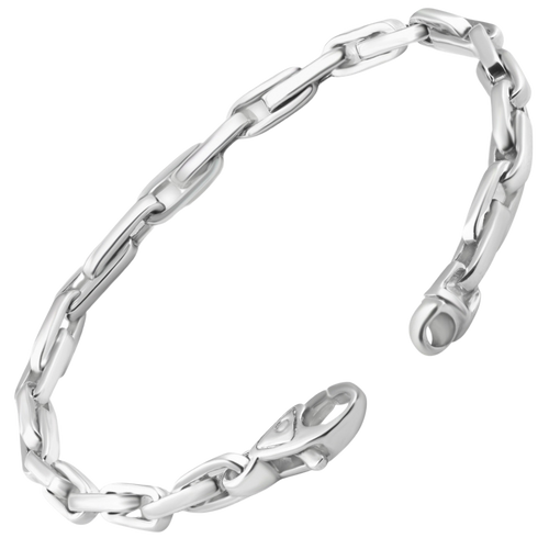 18k Handcrafted 5mm Oval Link Chain
