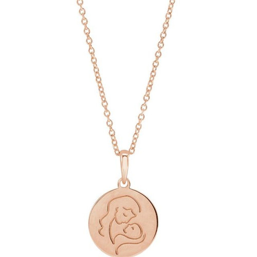 14K Rose Gold Hold You Forever® Necklace