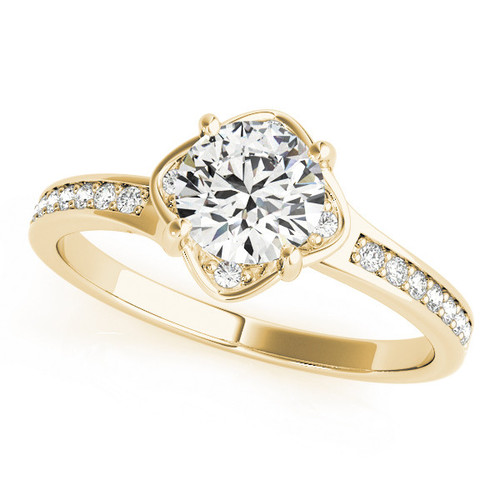 Platinum Enchanting Diamond Engagement Ring