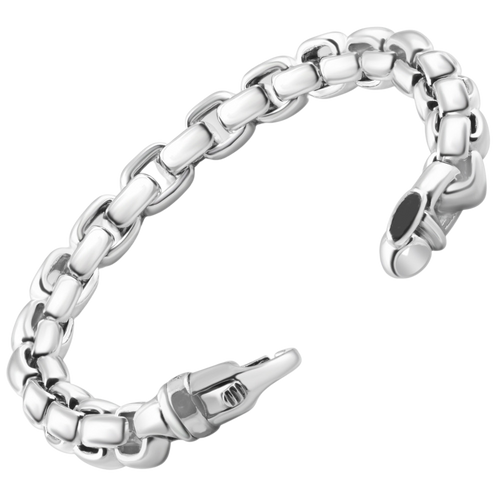 Platinum Bulky Link Bracelet