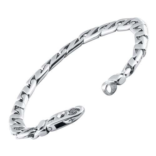 Curb Chain Bracelet in Platinum, 11.5mm | David Yurman