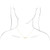Platinum Petite Mama Script 18" Necklace