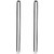 Platinum Rectangular Hinged 20mm Hoop Earrings