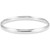 14K White Gold 6.5mm Hinged Bangle Bracelet