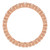 14K Rose Gold 1/6 CTW Natural Diamond Negative Space Eternity Band