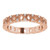 14K Rose Gold 1/6 CTW Natural Diamond Negative Space Eternity Band